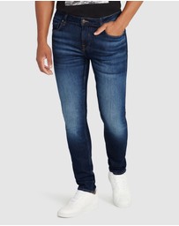 GUESS - Eco Low-Rise Super Skinny Chris Denim Jeans