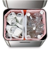 Joseph Joseph - Totem Max 60L Waste Separation & Recycling Unit (Stainless Steel)