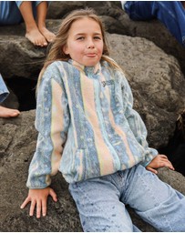 Skwosh - Swayze Stripe Kids Polar Fleece Jacket