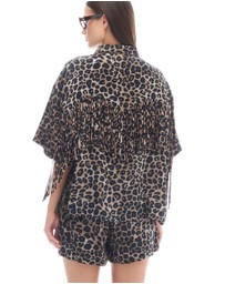 THE TALES - Ibiza Animal Fringed Shirt
