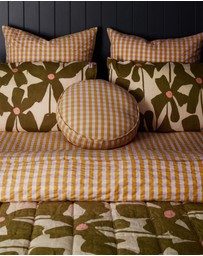 Mosey Me - Mango Seersucker Quilt Cover