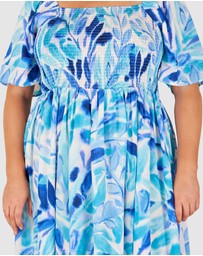 Love Your Wardrobe - Kaia Shirred Bodice Dress
