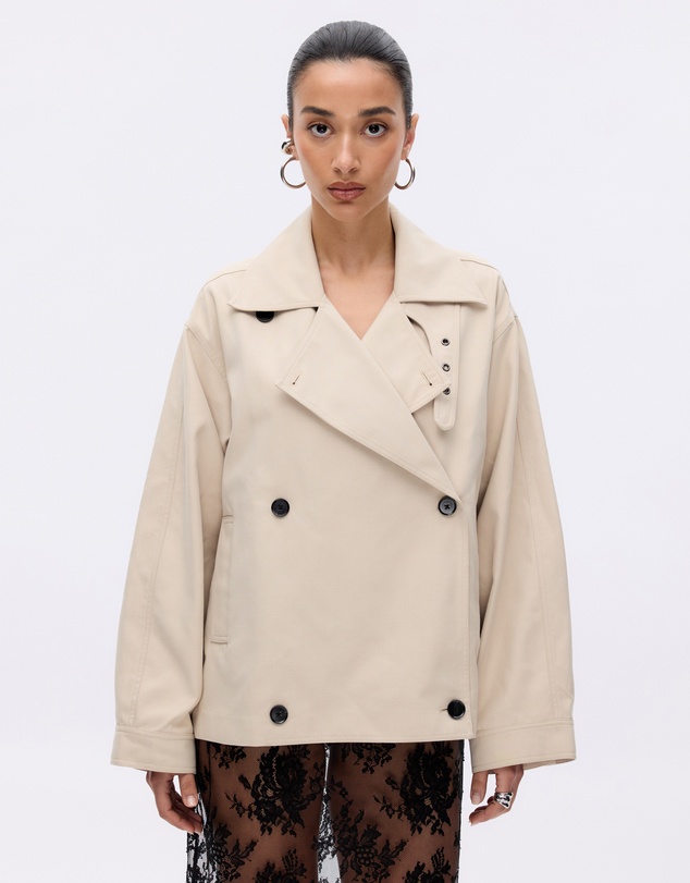 Minima Esenciales - Eleni Cocoon Trench Coat
