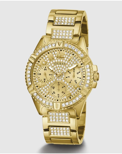 GUESS - Lady Frontier Gold Tone 40mm