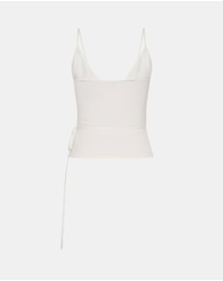 St. Agni - Ballerina Wrap Knit Top