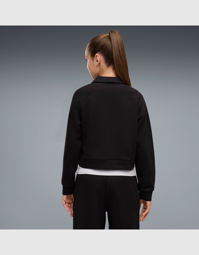 Puma - Class Relaxed Cropped Fleece Sweatshirt - Girls