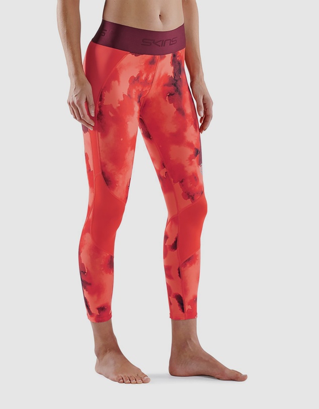 SKINS - SKINS Compression Series-3 Women's Long Tights Spark Camo Activewear