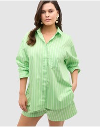 Seed Heritage - Cotton Stripe Pocket Shirt