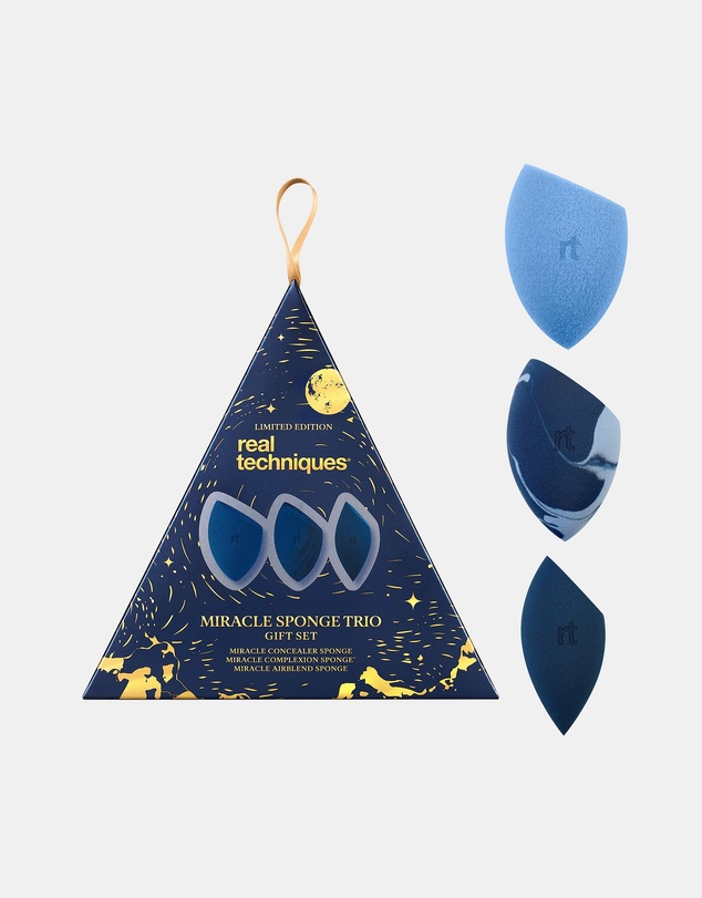 Real Techniques - STARLIGHT GIFTING - Miracle Sponge Trio