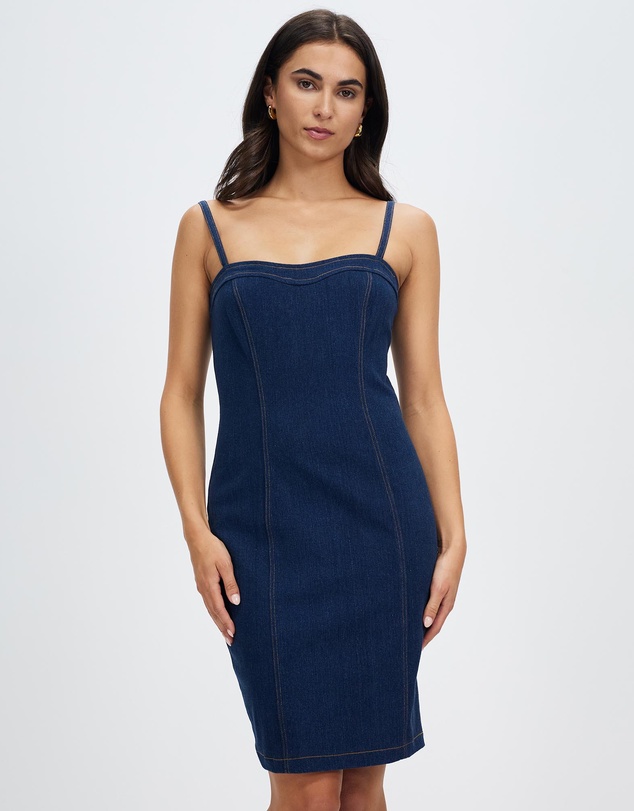 Honey and Beau - Denim Daze Dress