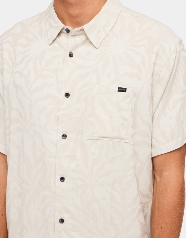 Billabong - Mens Sundays Jacquard Short Sleeve Shirt