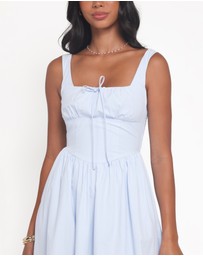 Petal & Pup - Kinslee Midi Dress - Blue