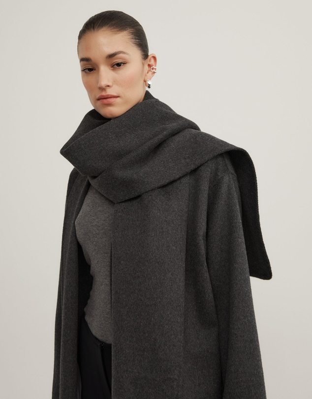 Witchery - Long Scarf Coat