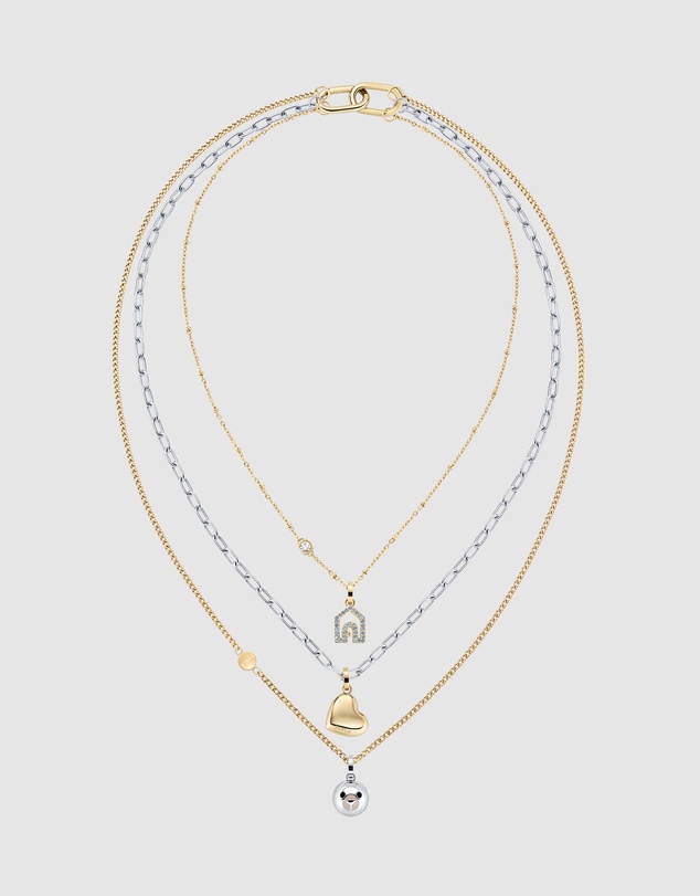 Furla - Furla Mixology Gold and Silver-Tone Multi Necklace