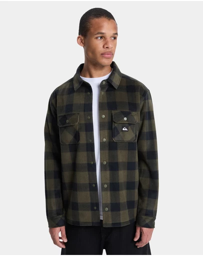 Quiksilver - Mens Bering Strait Check Long Sleeve Shirt