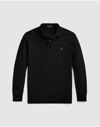 Polo Ralph Lauren - Big & Tall - Mesh Long-Sleeve Polo Shirt - ICONIC EXCLUSIVE