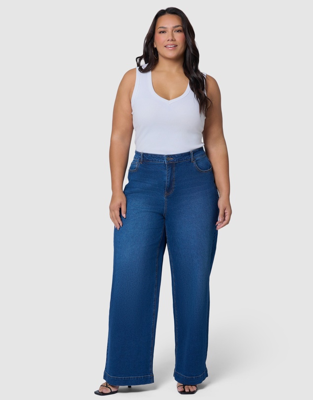 Indigo Tonic - Sully Wide Leg Jean