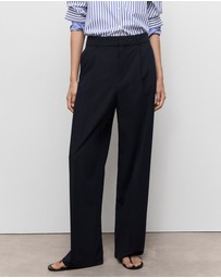 M.N.G - Low-Rise Wide-Leg Trousers