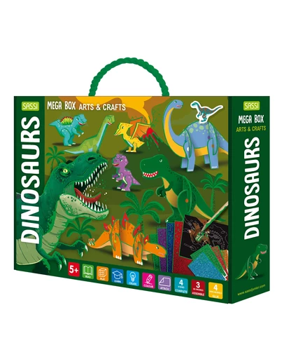 Sassi - Mega Arts and Crafts Dinosaurs
