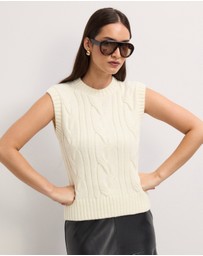 The Fated - Nickson Round Neck Knit Vest