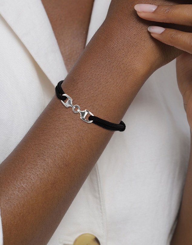 Elli Jewelry - Bracelet Stirrup Symbol 925 Sterling Silver