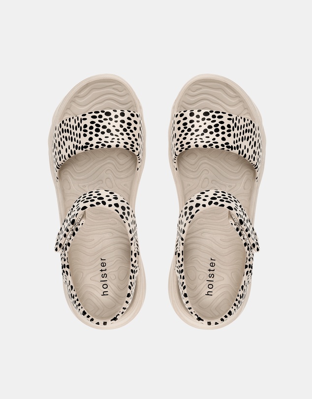 Holster - Cloudsafari EVA Wedge Sandals - Sand Cheetah - Womens