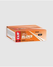 CLIF - Orange (25mg Caffeine) Bloks Energy Chews - 18x60g