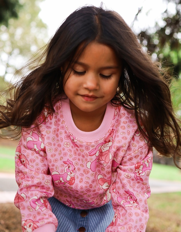 Rock Your Kid - Disney Thumper Sweat in Pink