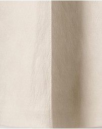 M.N.G - Faux-Leather Godet Skirt