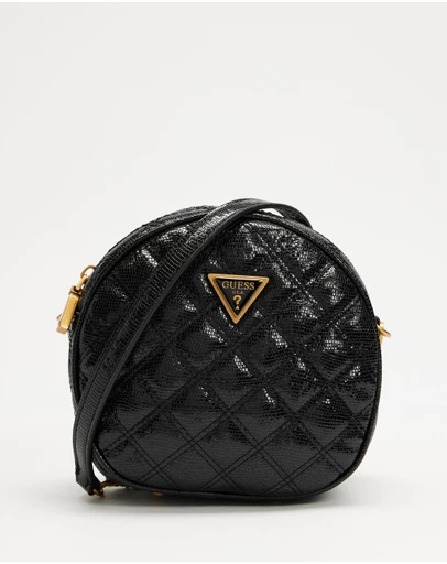 GUESS - Giully Circle Lizard PU Bag