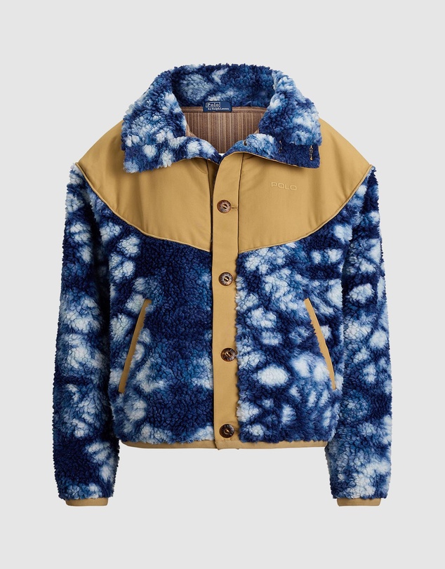 Polo Ralph Lauren - Tie-Dye Hybrid Fleece-Ripstop Jacket - The ICONIC Exclusive