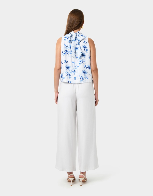 Forcast - Tessie Halter Tie Top