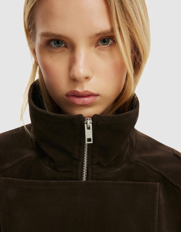 Cotton On - Cove Faux Suede Biker Jacket