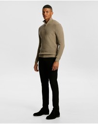 yd. - Washington ¼ Zip Knit
