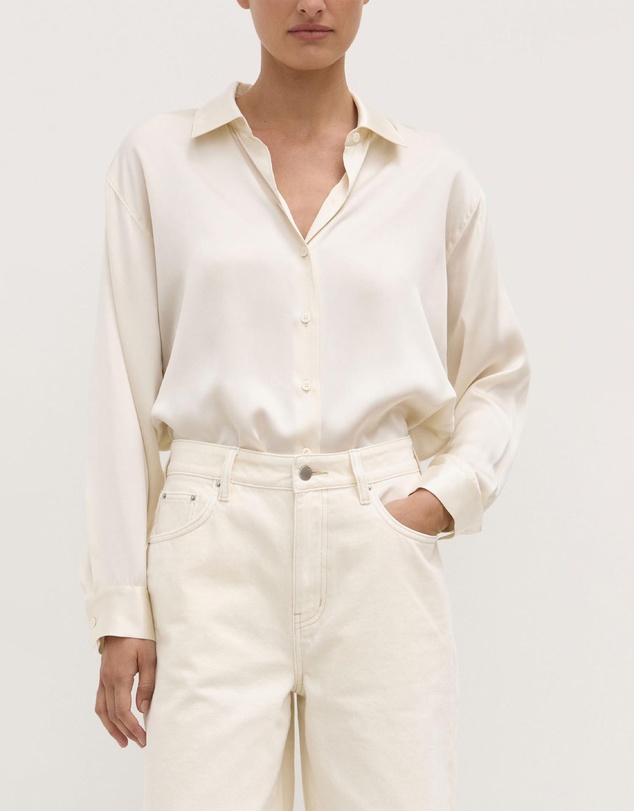 Assembly Label - Pippa Silk Long Sleeve Shirt