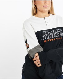 Vintage by The Real Deal - Pre Loved - Vintage Harley Davidson Long Sleeve Tee
