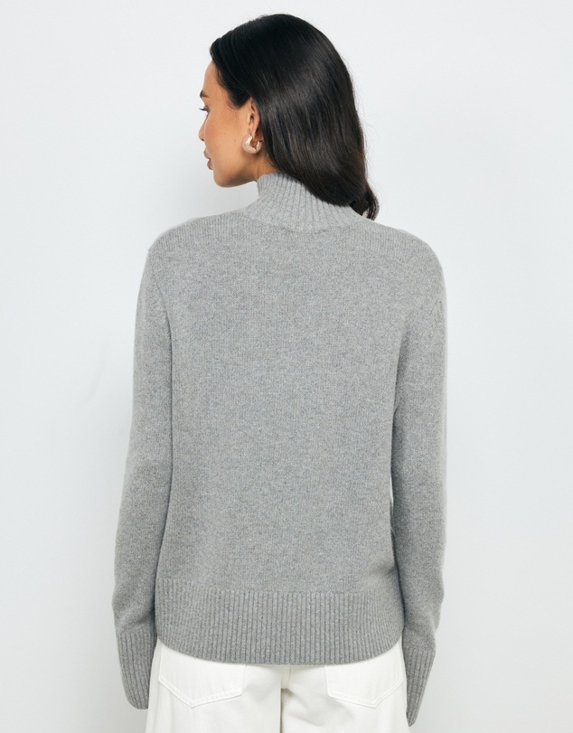 AERE - Nyne Wool Funnel Neck Jumper