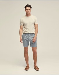 Oxford - Tom Cotton Stretch Shorts