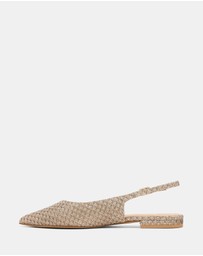 Wittner - Mary Metallic Lurex Slingbacks