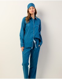 Wanderluxe Sleepwear - The Azure Pyjama Set
