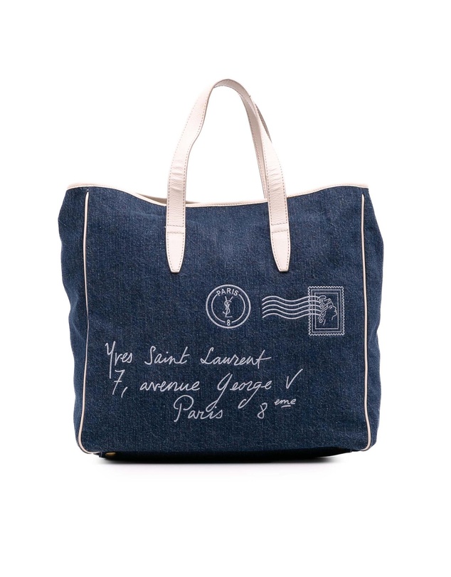 Pre-Loved by Azura Reborn - Pre-Loved Denim Y Mail Tote