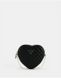 GUESS - Rianee Quilt Heart Bag