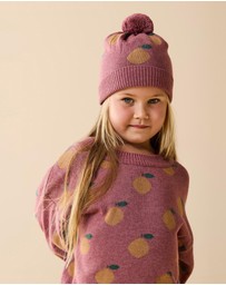 Wilson & Frenchy - Organic Knitted Jacquard Hat - Babies