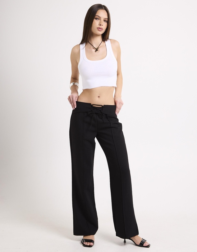 Alice In The Eve - Piper Lace Up Pants
