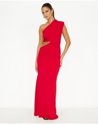 Dazie - Shoreline One-Shoulder Maxi Dress