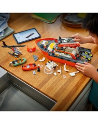 LEGO - 60504 Coast Guard Rescue Boat & Helicopter