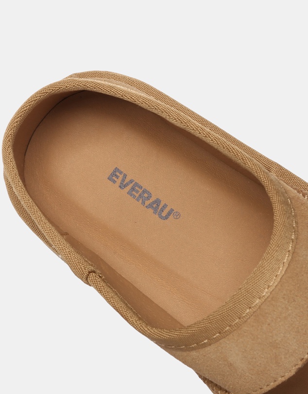 EVERAU - EverAU Ugg Moana Cow Suede Upper Loafer Oxfords Flats