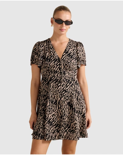 Forever New - Pria Button Through Mini Dress