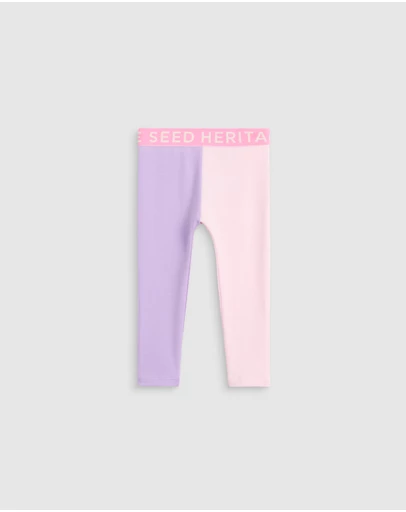 Seed Heritage - Colourblock Logo Legging