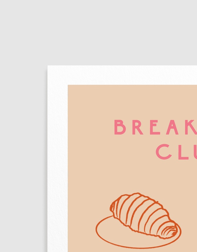 Olive et Oriel - Breakfast Club by Treechild Art Print